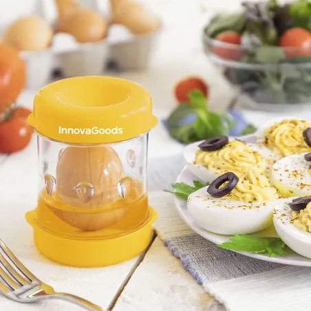 Keitetyn kananmunan kuorija Shelloff InnovaGoods